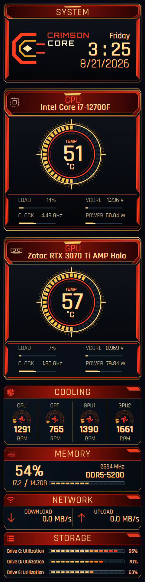 Crimson Core Red 480 x 1920 preview