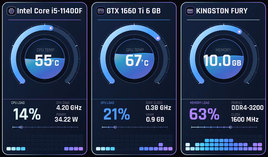 E-Sport Blue 1024 x 600 preview