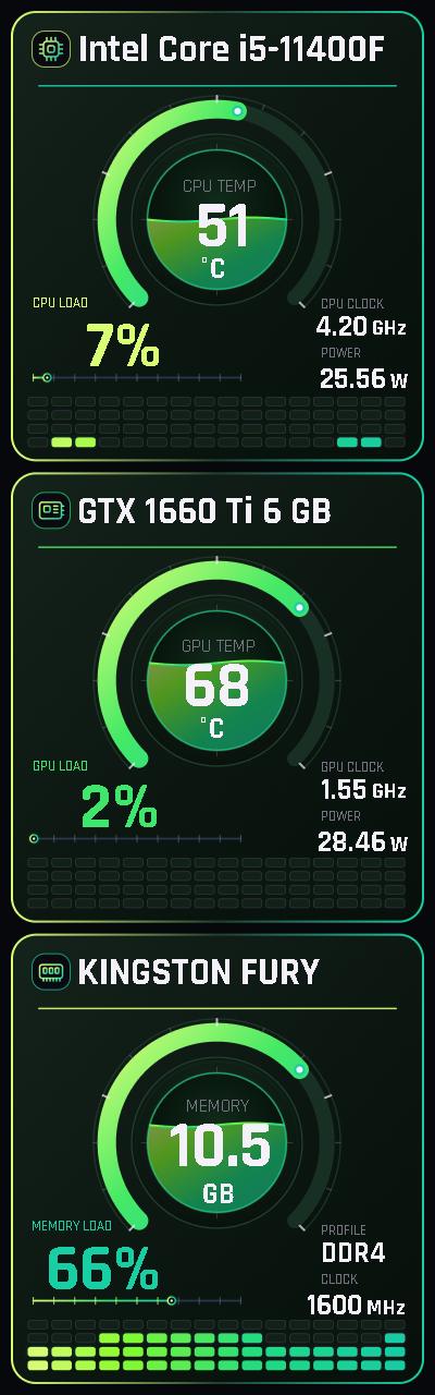 Matrix Hacker Vertical HUD 400 x 1280 preview