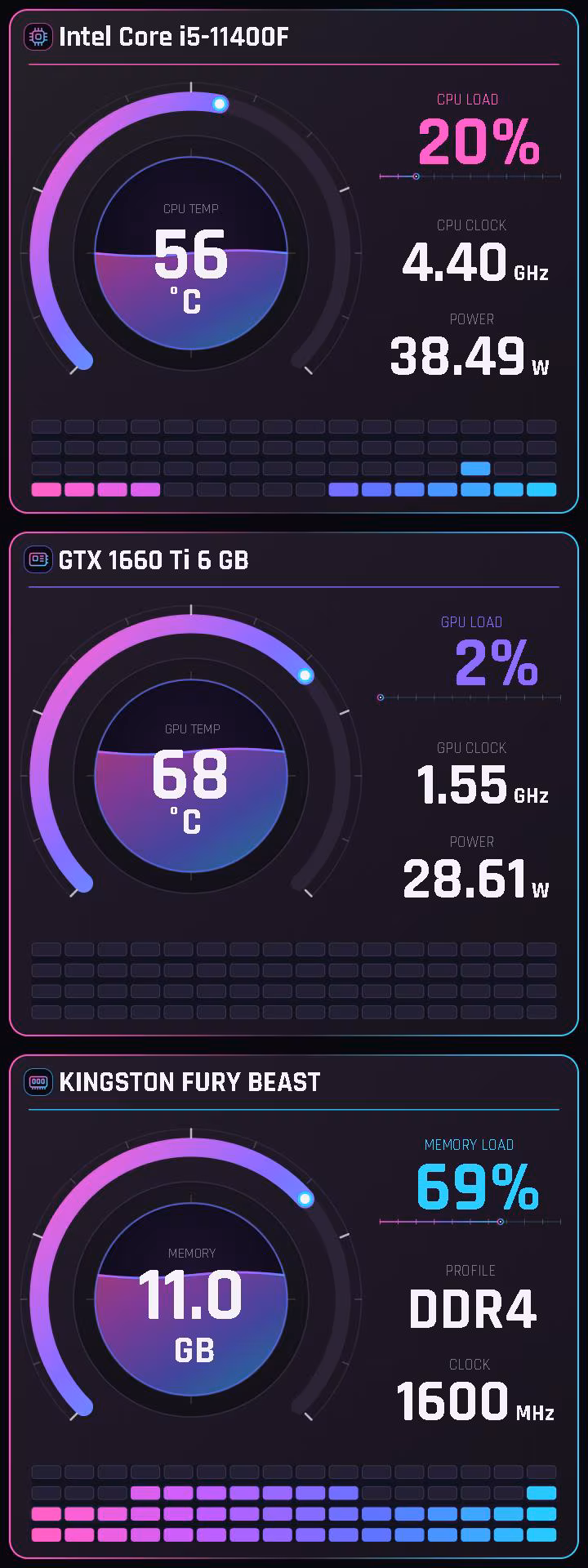 Cyberpunk HUD 720 x 1920 preview